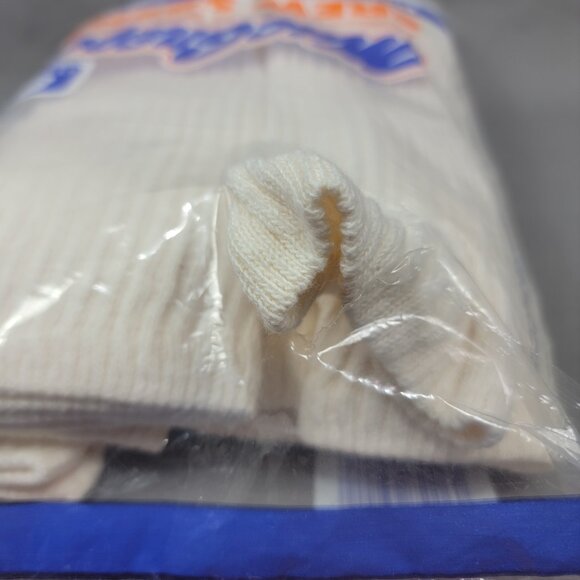 Vtg MacGregor Crew Socks Plain Cotton Blend Made in USA 6 Pack - Picture 9 of 10